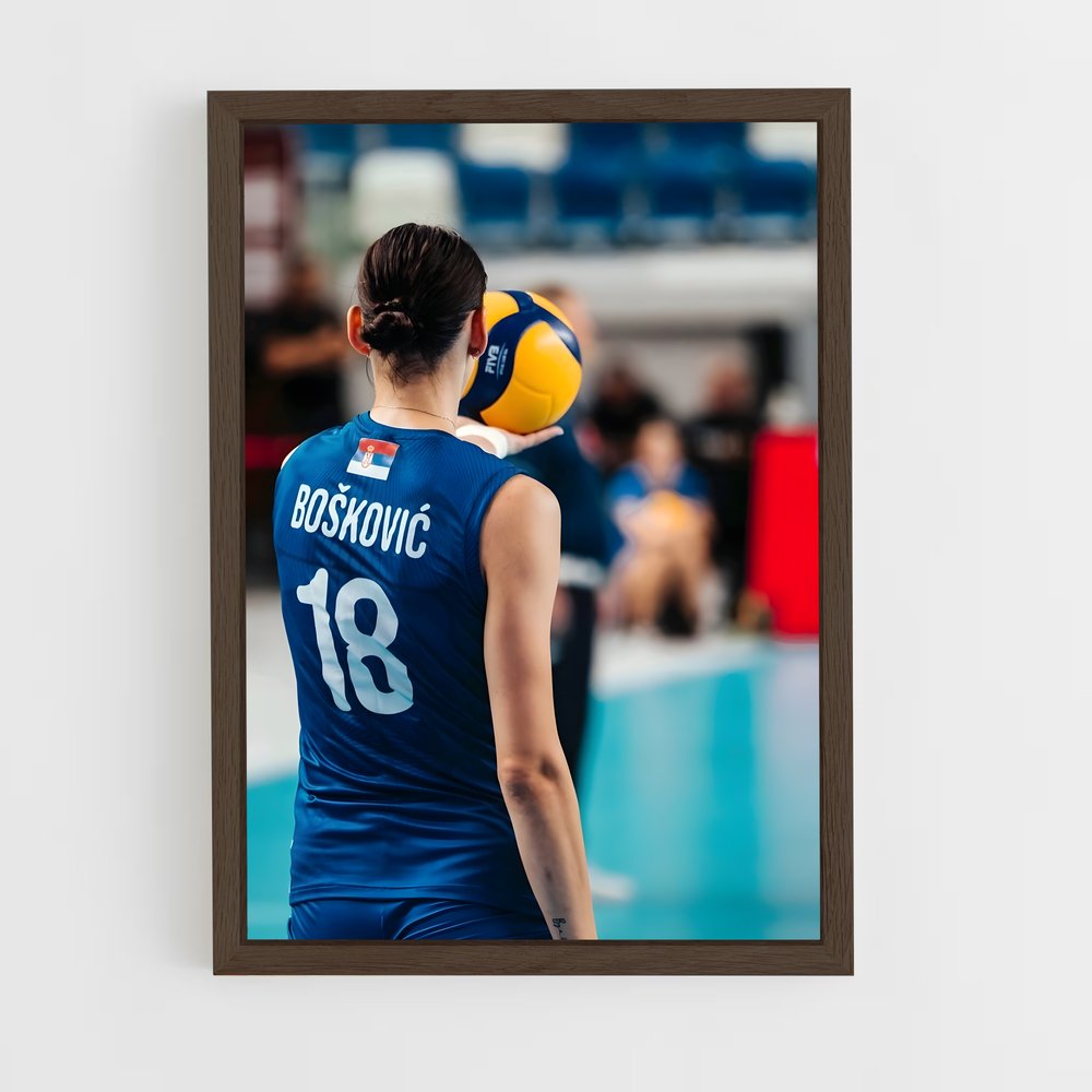 Poster L'Étoile du Volley – affiche Volleyball (vue 5)
